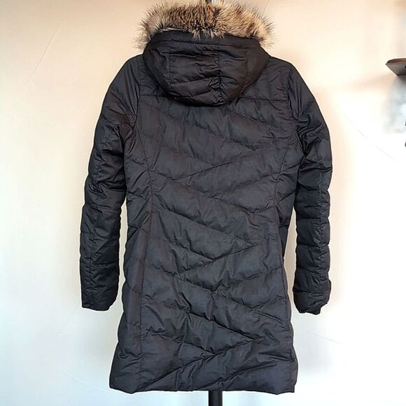 Marmot Strollebridge Women's Black Down Coat Faux Fur Size Small - Picture 6 of 13
